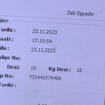 MNG Kargo İade Ettiğim Ürün Yok