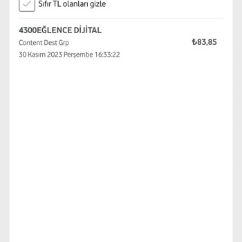 Cineshort Abonelik İptali Talebim