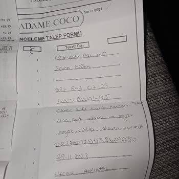 Madame Coco İkl Alış Verişimde Kurumsal Bir Firma Güveni Veremedi