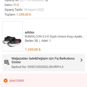 FLO Ayakkabı Paramı Rehin Aldılar Vermiyorlar