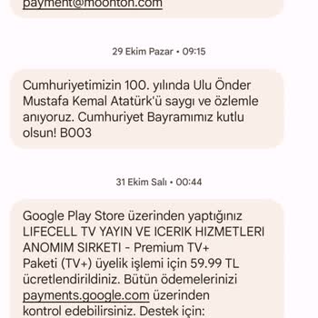 Lifecell Habersiz TV Plus Üyelik