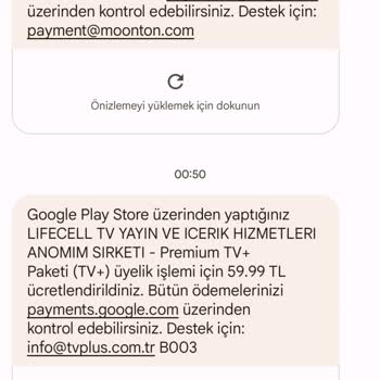 Lifecell Habersiz TV Plus Üyelik