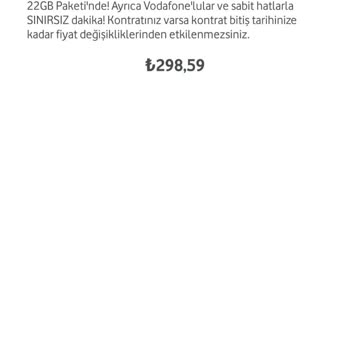 Vodafone Söylediği Paket Yerine Eski Paketi 2 Katı Fiyatla İşleme Aldı