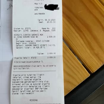 Media Markt Mağazasında Yapılan BNP Paribas Cardif Sigorta Pişmanlığı