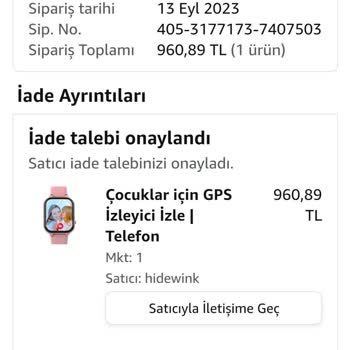 Amazon Kargom Yok Para İademde Yok