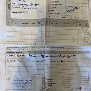 Dükkan35/ Trendyol/ Karcher Yetkili Hizmet Hattı