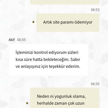 Betturkey Kazancım Hala Yatmadı Paramı Ödemiyorlar