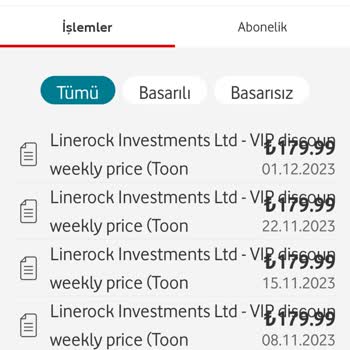 Google Play Vepaş Bilgim Dahilinde Olmayan Paramı İade Etmeli