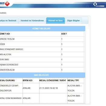 Aras Kargo Teslim Edilmeyen Ürün Hakkında