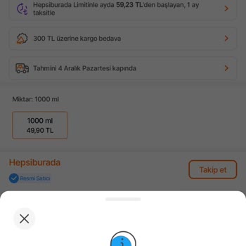 Hepsiburada Vitrinde Farklı Sepette Farklı Fiyat