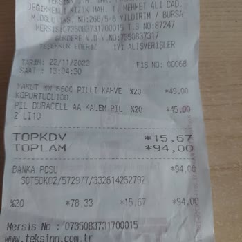 Teksinn Alışveriş ve Mağazacılık Arızalı Ürünün İadesi Kabul Edilmiyor. 7 Günlük Bir Ürün.