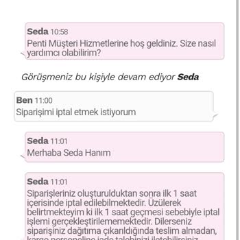 Penti İade Ücreti Ödememe Sorunu
