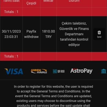 Boombet Çekim Verdim Ödeme Yapmıyorlar