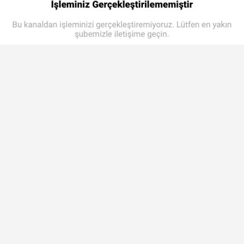 VakıfBank Bu Kanaldan İşleminizi Gerçekleştiremiyoruz Uyarısı