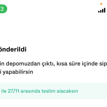 Bir Günde Kargo Kargom Yok, İletişime Geçeceğim Kimse Yok