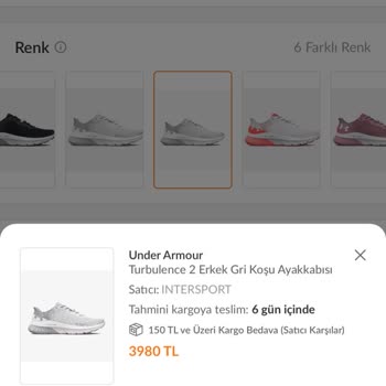 Intersport Kasten Yanlış Ürün Gönderimi