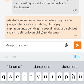 Trendyol Montaj Hizmeti Almama Rağmen Gelmiyorlar