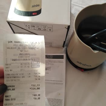 Şoktan Aldım Sinbo Çalışmıyor Ve İade Almıyorlar Mağdur Edildim