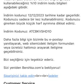 Bershka Hatalı Ürününü Çözmek Yerine Benimle Dalga Geçti