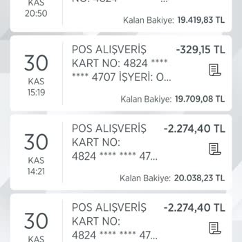 Kaya Home Kartımdan Aynı Parayı 2 Kez Çektiler