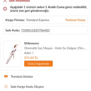 Trendyol Mağdur Ediyor Ve Hakkımı Korumuyor