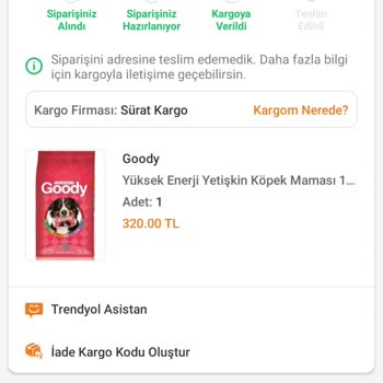 Sürat Kargo Sorumsuz Kargo İşini İyi Yapmayan Kargo