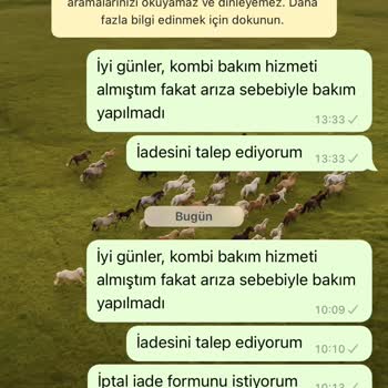 Protherm Kombi Servis Ve Müşteri Hizmetleri Para İademi Alamıyorum