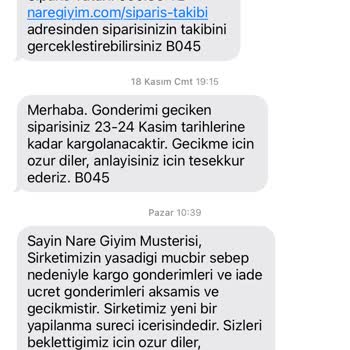 Nare Giyim Paramı Vermiyor Şikayet