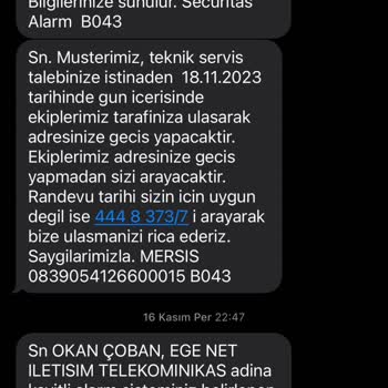Securitas Alarm Sistemi Arızası