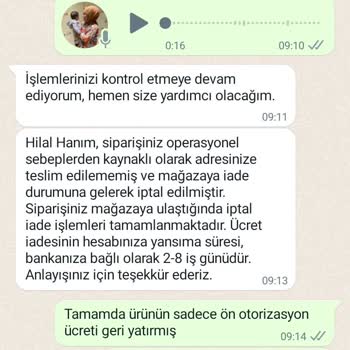 A101 İlgisiz Ve Ürünü Göndermemesi