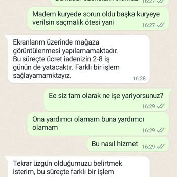 A101 İlgisiz Ve Ürünü Göndermemesi