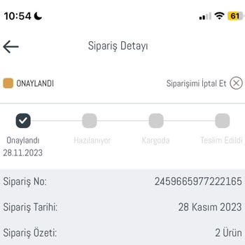 Madame Coco Siparişim Hâlâ Onaylandı Aşamasında
