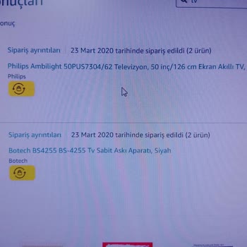 Philips TV Ekranda Gölge Oluşması