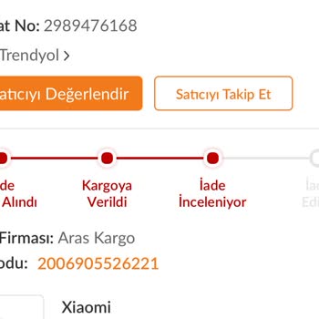 Trendyol 2 Haftadır Yapılmayan İade