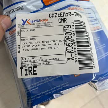 Yurtiçi Kargo Kargo Ürünü Getirmiyor.