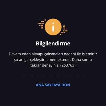 İş Bankası Mobil Borsa Hatası
