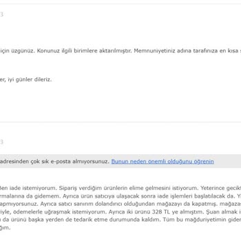 Pazarama Alışverişlerde Müşteriyi Mağdur Ediyor.