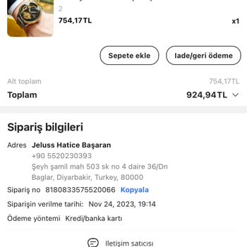 Aliexpress Ürünümü Teslim Almadım