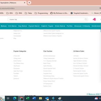 Watsons Online Alışveriş Mağduriyeti