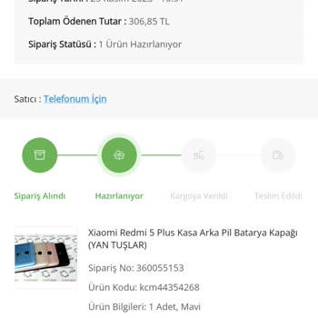 ÇiçekSepeti Geciken Sipariş Ve İletişim Sorunu