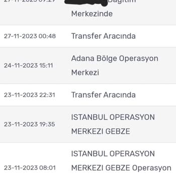 Kargomsende'nin Kargomu Getirmemesi