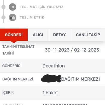 Kargomsende'nin Kargomu Getirmemesi