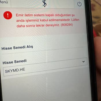 İş Bankası Hisse Senedi Hesabı İşlemlerinde Yaşanan Sorunlar