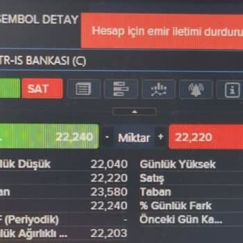 İş Bankası Emir İletimde Yaşanan Sorun
