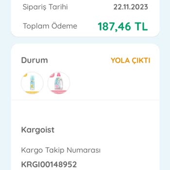 Kargoist Sorgulanamıyor, Ürün Teslim Edilmiyor