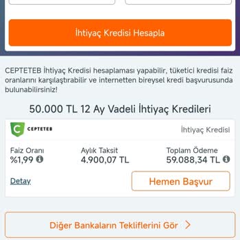 CepteTeb Ve Hangikredi Mağduriyeti