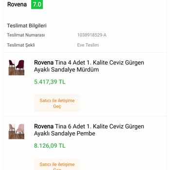 ROVENA'dan Koçtaş Kanalıyla Verilen Sipariş 25 Gündür Kargolanmadı