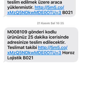 Horoz Lojistik Siparişim 10 Gündür Teslim Edilmiyor.!