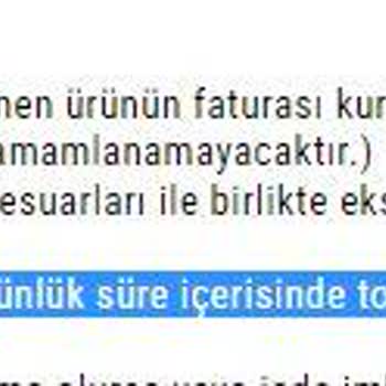 Narferita Giyim Ücret İadesi İnsanlı Mağdur Bırakıyorlar