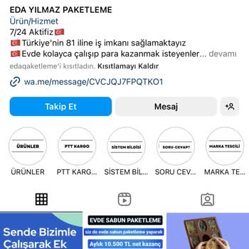 Eda Yılmaz Paketleme Yalan Beyanla Yanılttı